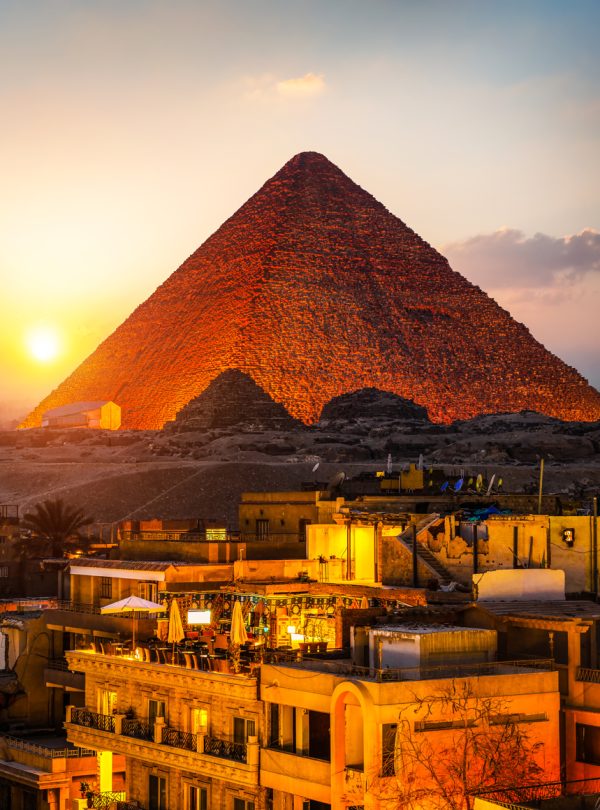 Pyramid of Giza.